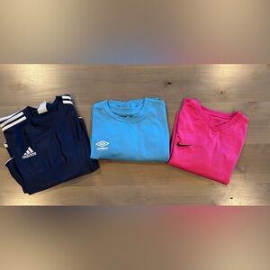 Lot of 3 soccer jerseys - Size Medium